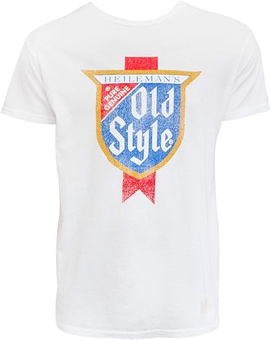 Old Style Retro Brand White Tee Shirt Small | Amazon.com