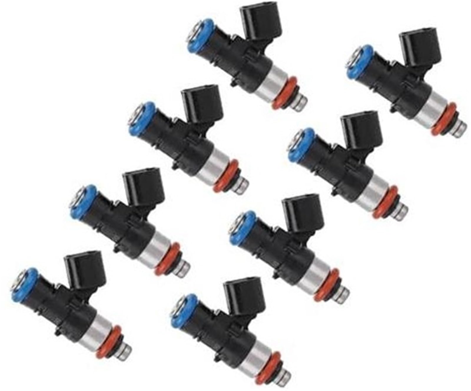 8 pièces buse d'injecteur d'essence de Carburant Voiture 0280158051 12576341, for Cadillac, for CTS avec Moteur 6,2L 2012 injecteur de Carburant