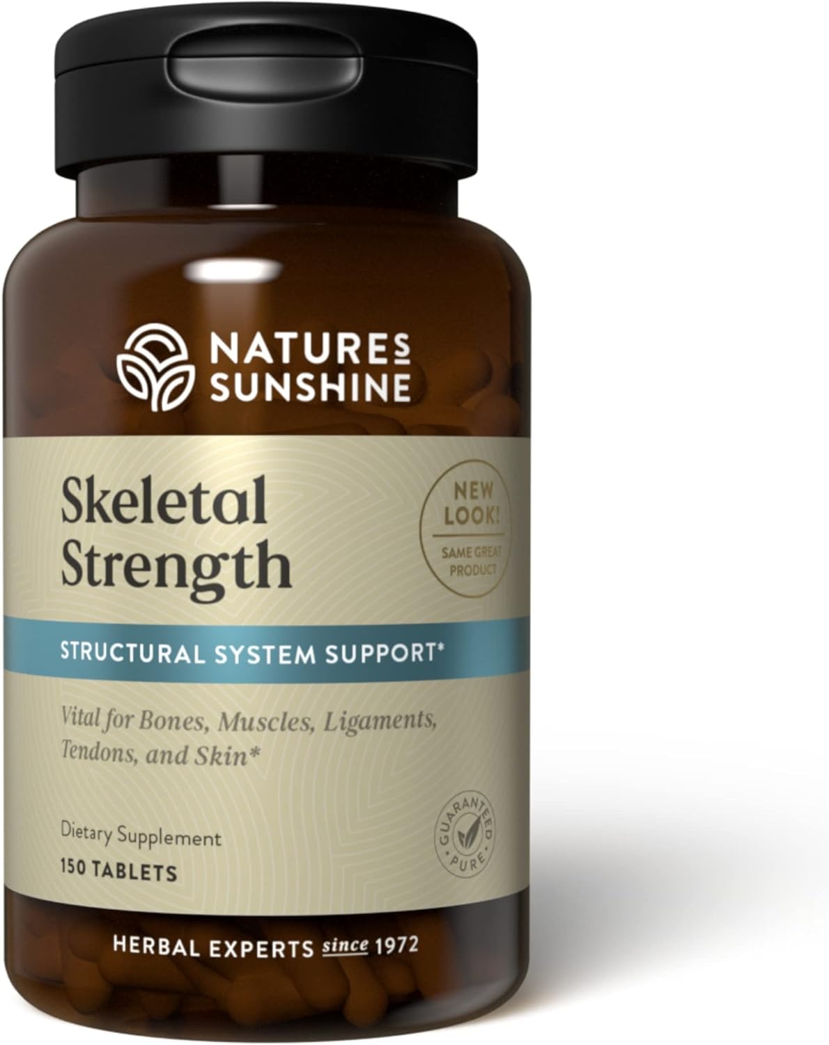 Nature's Sunshine Skeletal Strength, 150 Tablets | Bone Health Supplements for Women and Men with Calcium, Magnesium, Iron, Manganese, and Vitamin D, C, A, and B 2 Nature's Sunshine Skeletal Strength, 150 Tablets | Bone Health Supplements for Women and Men with Calcium, Magnesium, Iron, Manganese, and Vitamin D, C, A, and B