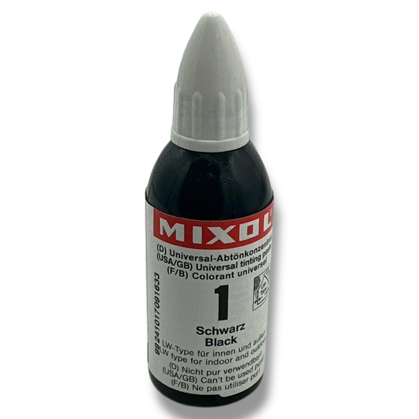The Magic of Arts and Crafts Black #1, Mixol Stainer 20ml Bottle Highly concentrated water or oil based liquids - Canvas Pictures Paintings