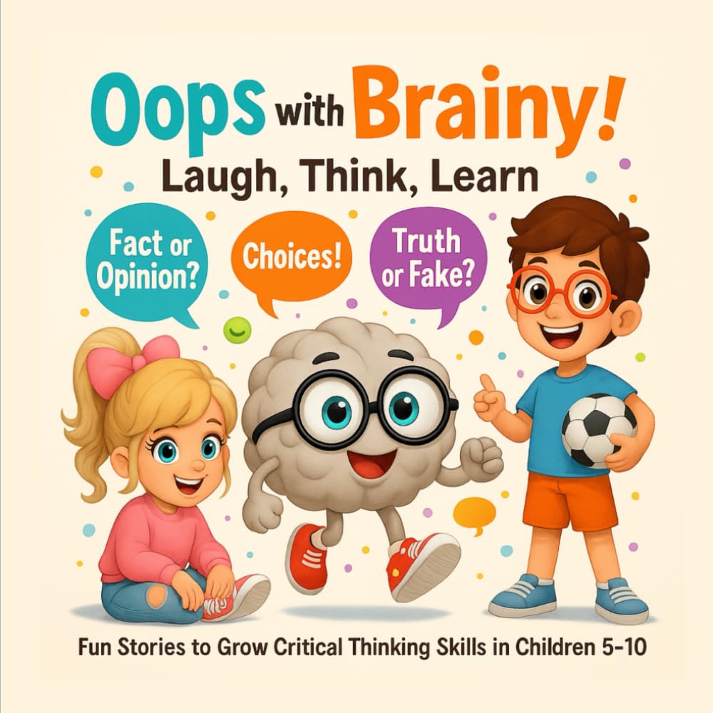 Oops with Brainy! Laugh – Think – Learn: Fun Stories to Grow Critical Thinking Skills in Children 5–10
