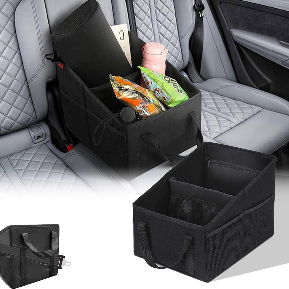 Car Seat Organizer For Mercedes CLK W209,Seat Storage Bag,Car Rear Seat Organizer With Mesh Pockets,Car Seat Bag