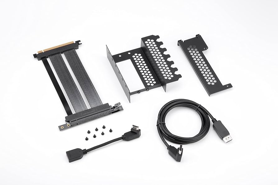 1点限り◆CableMod Veal PCI-e Bracket CableMod Vertical PCI-e Bracket PCI-e 4.0 Edition (Black