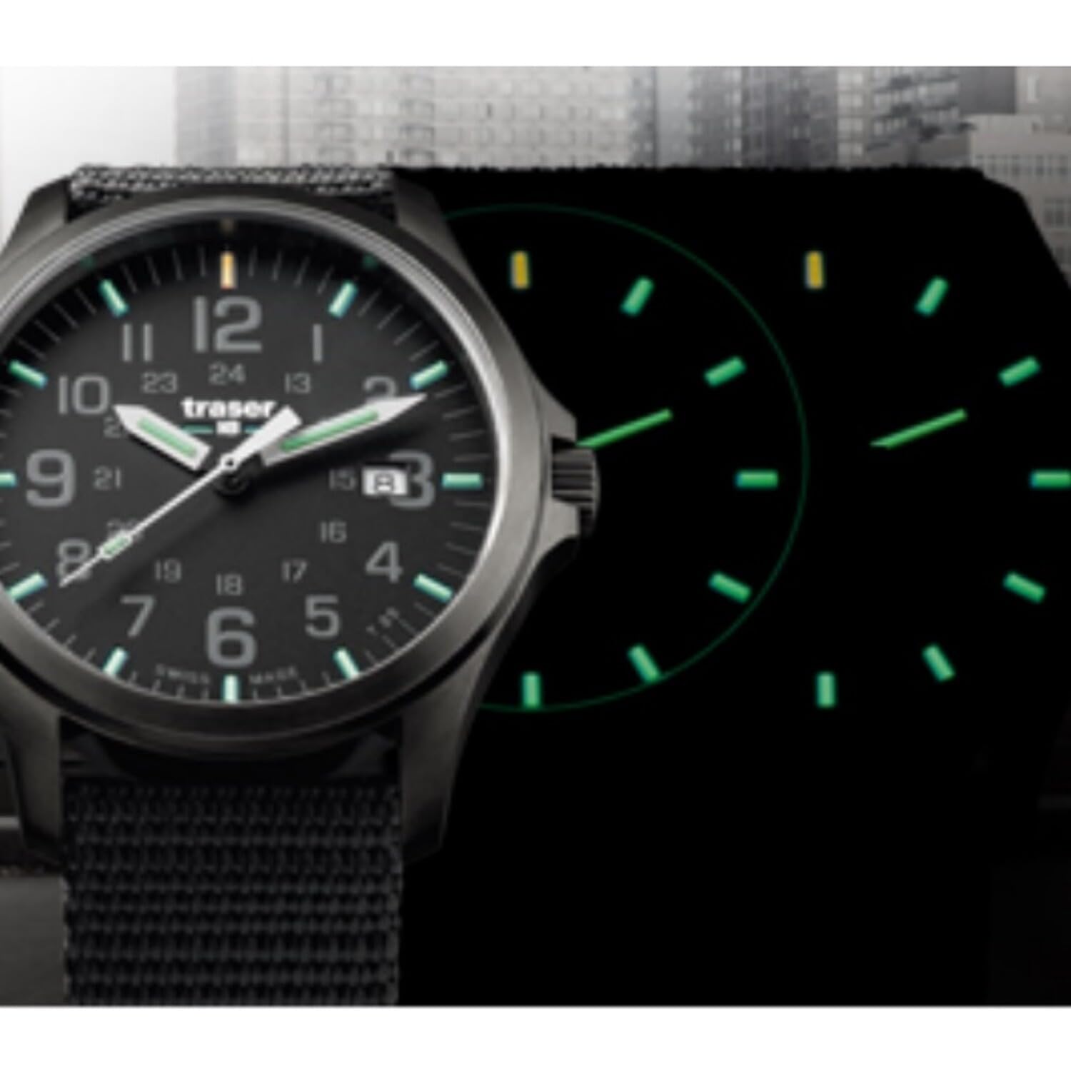 Officer Pro , Montre Homme, Noir, 107422