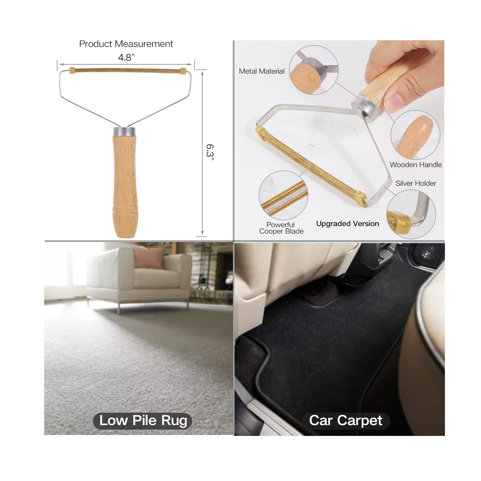 Amazon.co.jp: LYONGSMENT 7 in 1 ペット デシェディングブラシセット