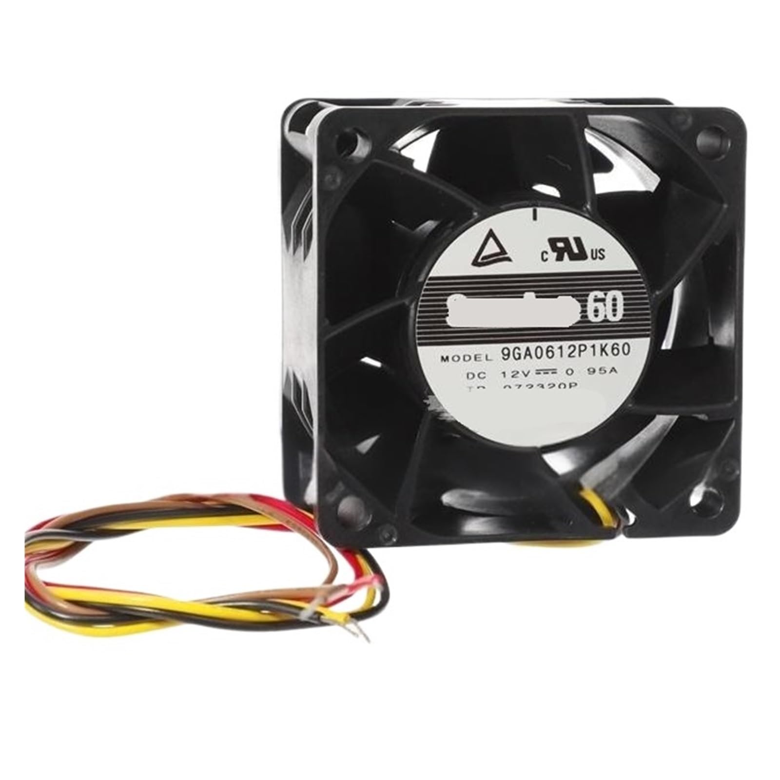 PEQYUACTE 9GA0612P1K60 12VDC Fan 60X60X38mm 11.4W 4wire 14800RPM