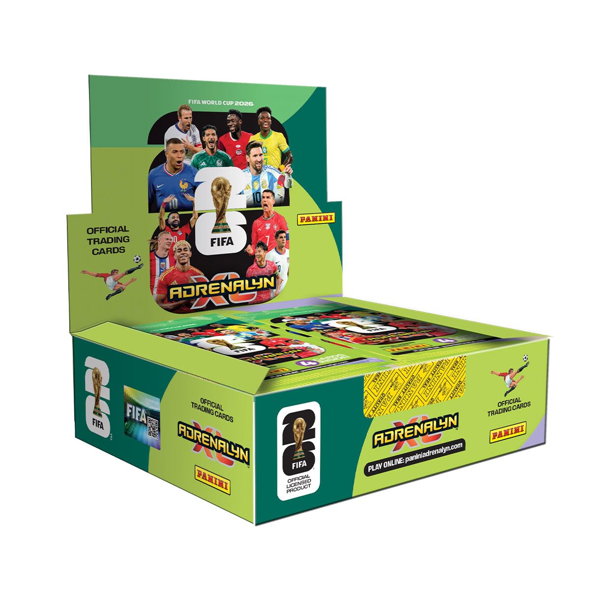 Panini FIFA World Cup 2026 Adrenalyn XL Trading Cards (Box of 36 Packs)