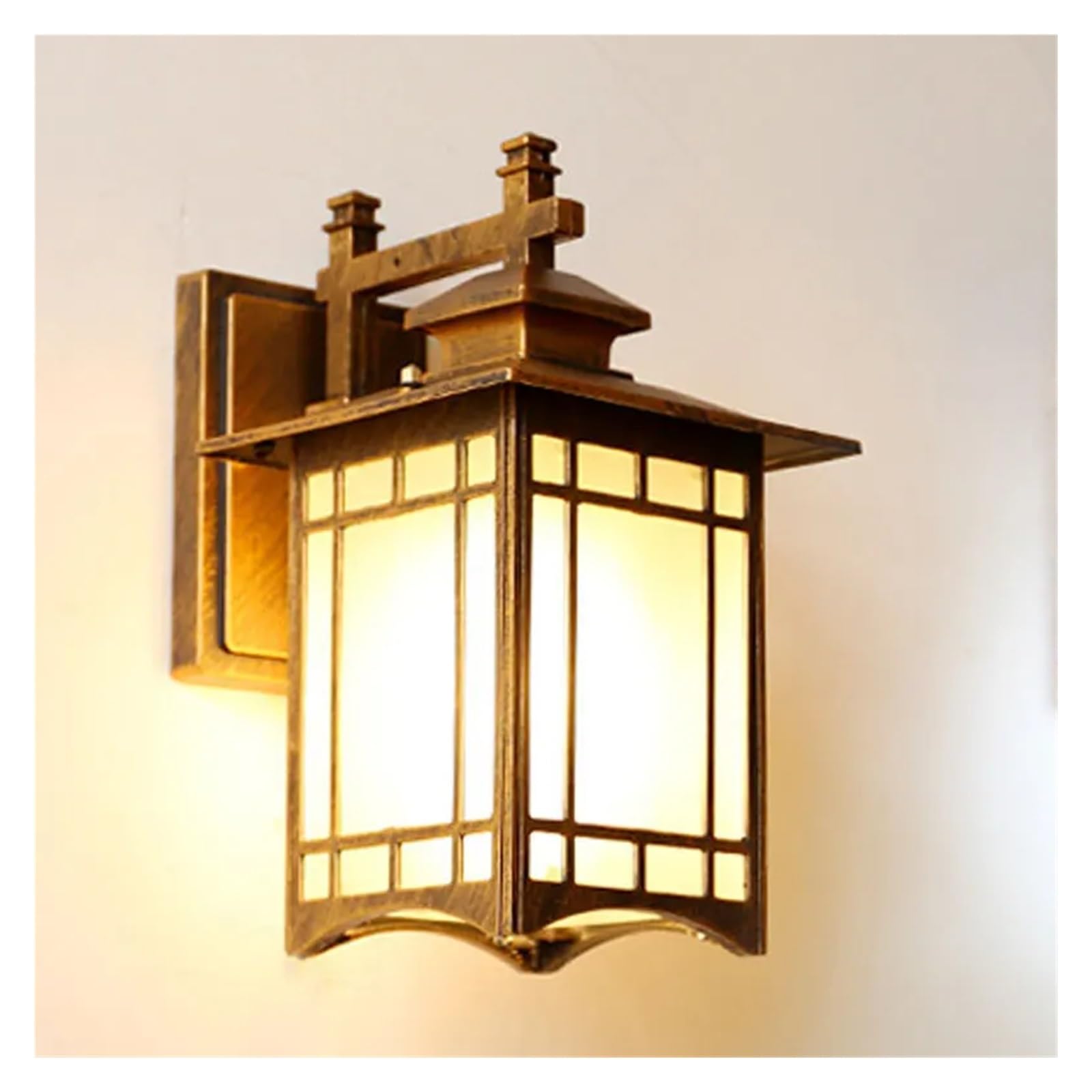 SYAXVOM European Retro Waterproof Wall Lamp Garden Balcony Outdoor Lighting Entrance Porch Light