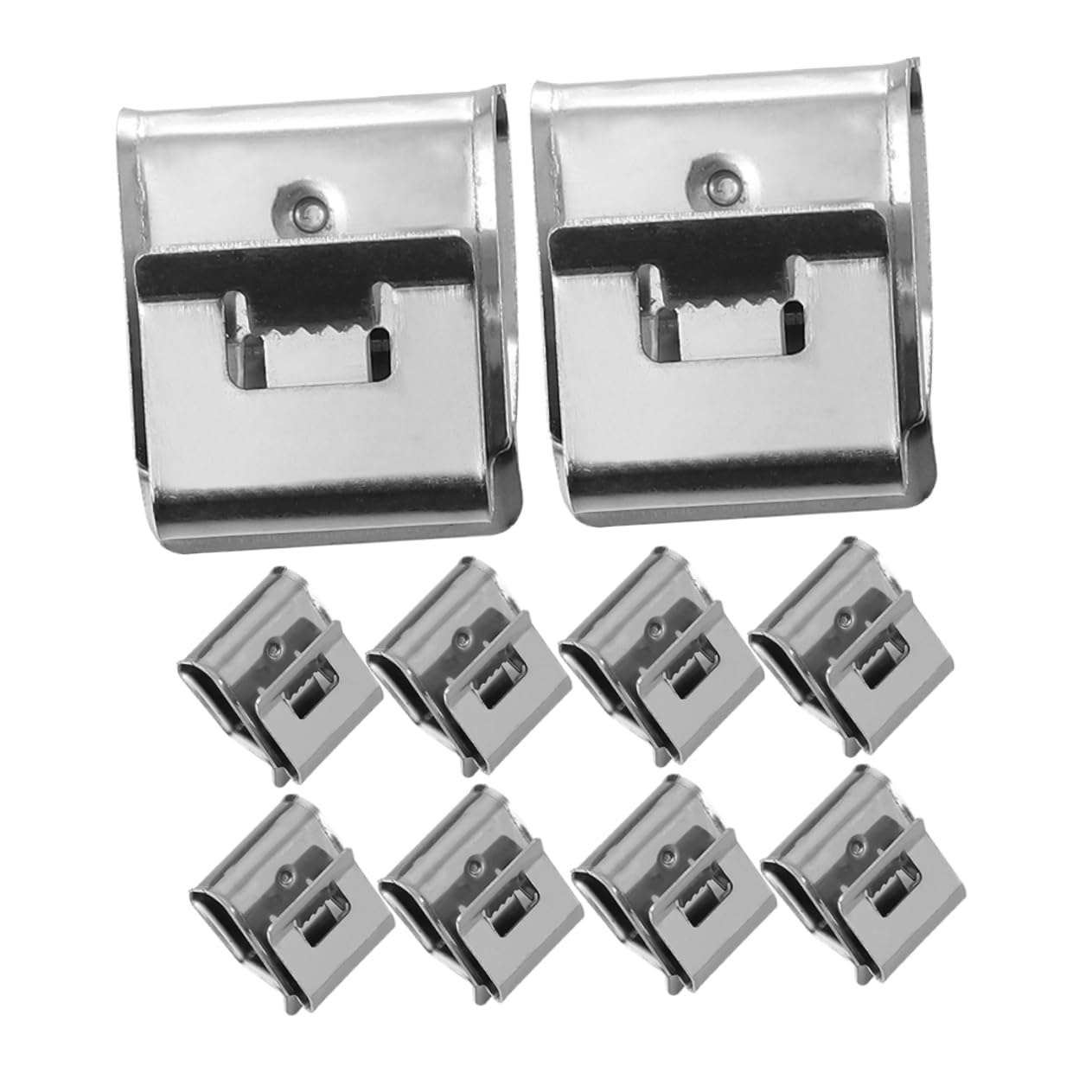 4 Set Di Morsetti Per Cavi Per Pannelli Morsetti in Acciaio Inossidabile 304 Per Fascette Stringicavo 55 Pezzi*4