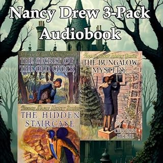 Nancy Drew 3-Pack Audiobook By Carolyn Keene, Mildred Benson cover art