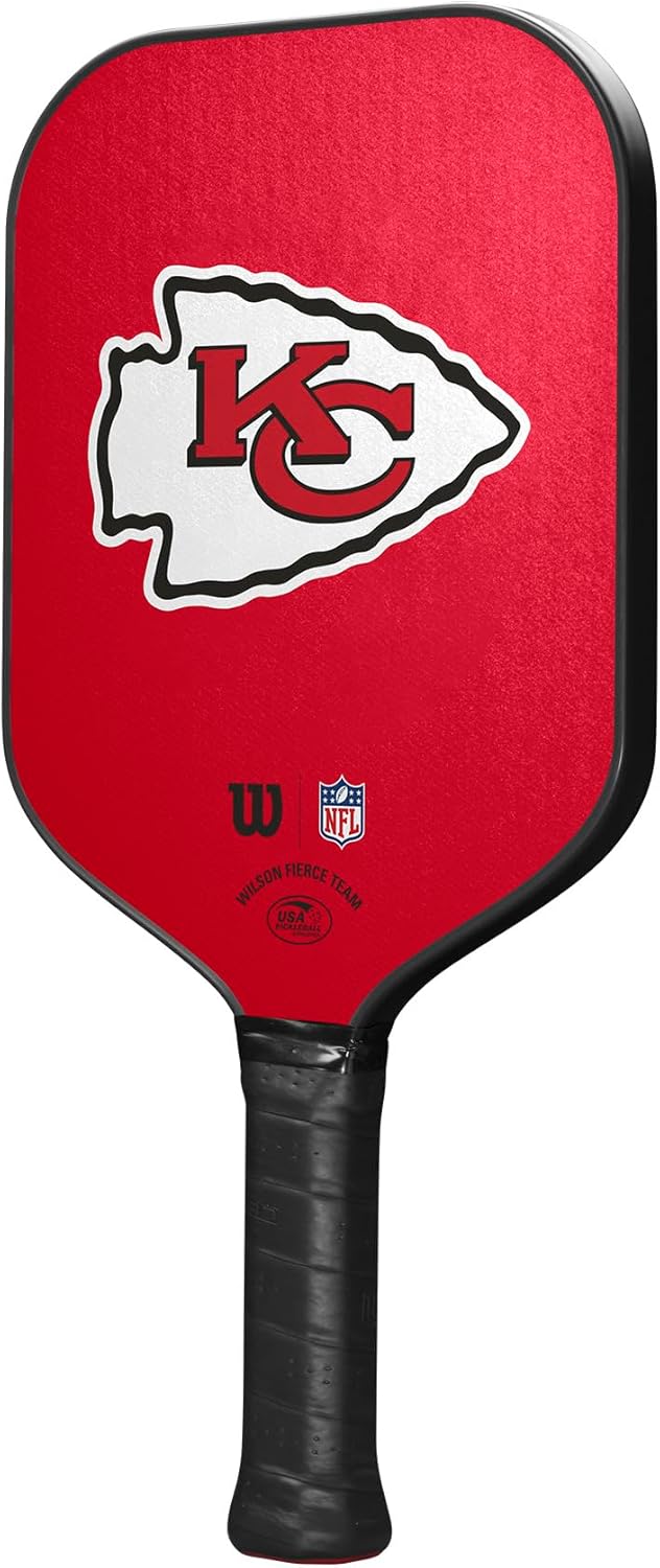 Wilson NFL Collection Fierce Team Pickleball Paddles - Grip Size 2-4 1/4"