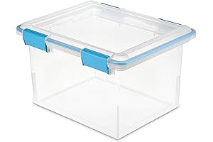 Sterilite 32 Quart Stackable Gasket Box (20 Pack)
