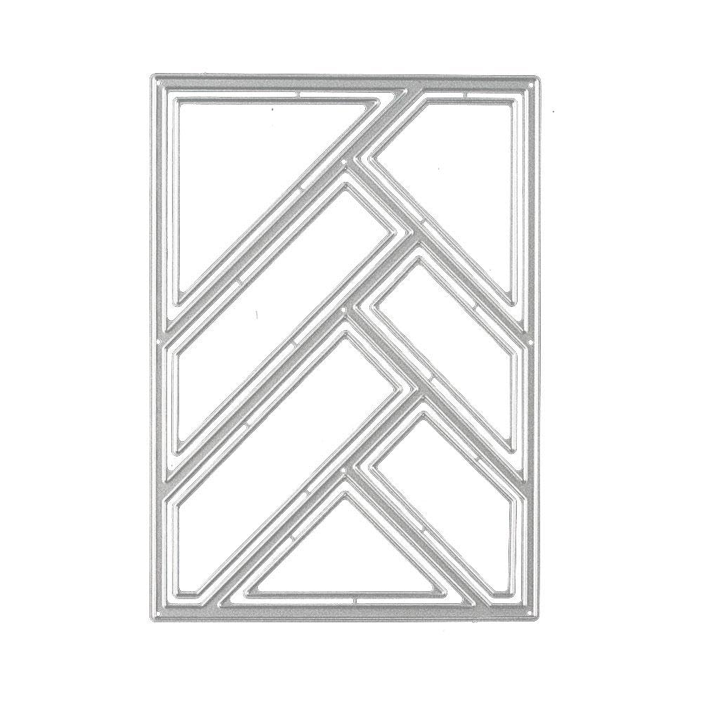 Hollow Frame Metal Cutting Dies for DIY Card Making & Scrapbooking - Craft Die Cuts Punch Template for Decorative Albums & Cards