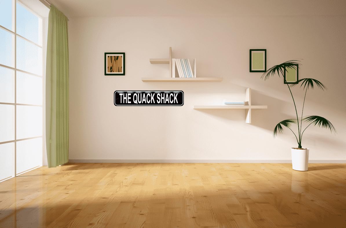 The Quack Shack Sign - Duck Waterfowl Chicken Coop cartello stradale