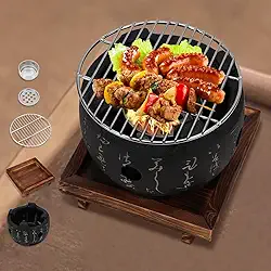 Churrasqueira Estilo Japonês, Churrasqueira Carvao, Churrasqueira de Fogão, Mini Churrasqueira Carvao