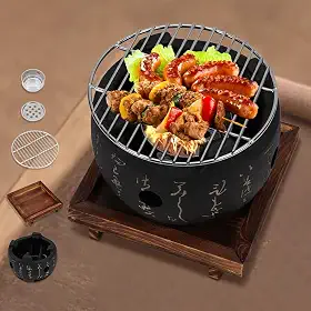 Churrasqueira Estilo Japonês, Churrasqueira Carvao, Churrasqueira de Fogão, Mini Churrasqueira Carvao