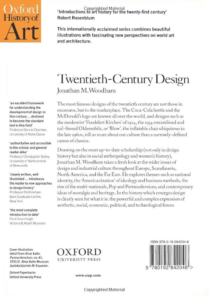 アート・デザイン・音楽 Introduction to Twentieth Century Design TWENTIETH CENTURY DESIGN (Oxford History of Art): Woodham