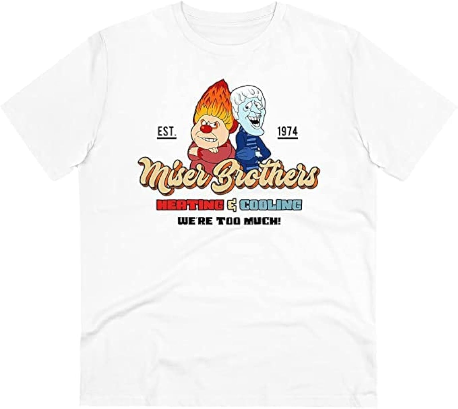 GenericMiser Brothers Heating and Cooling T-Shirt Funny Size S-5XL