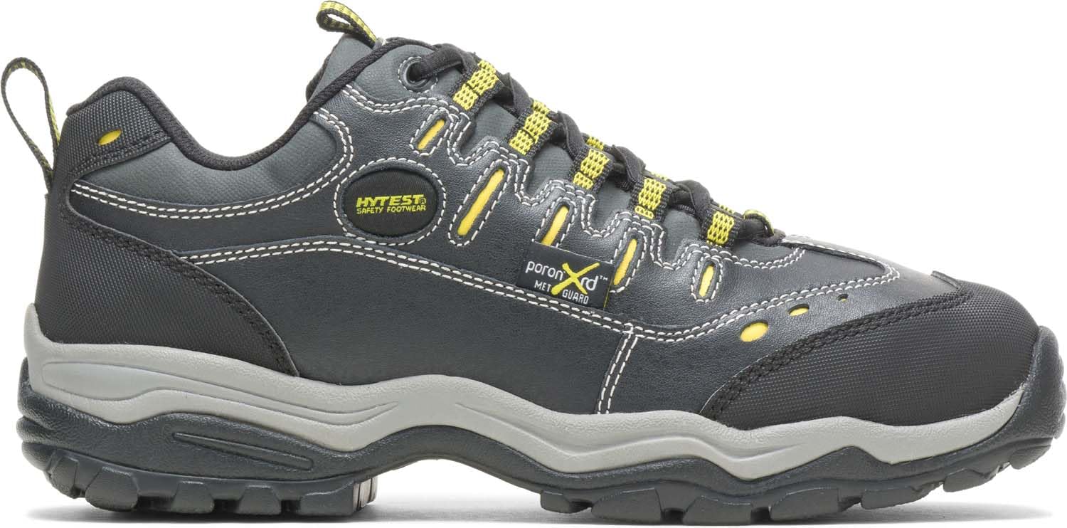 Hytest Black Electrical Hazard, Steel Toe, Poron XRD Internal Met-Guard Men's Athletic (10.0 W)
