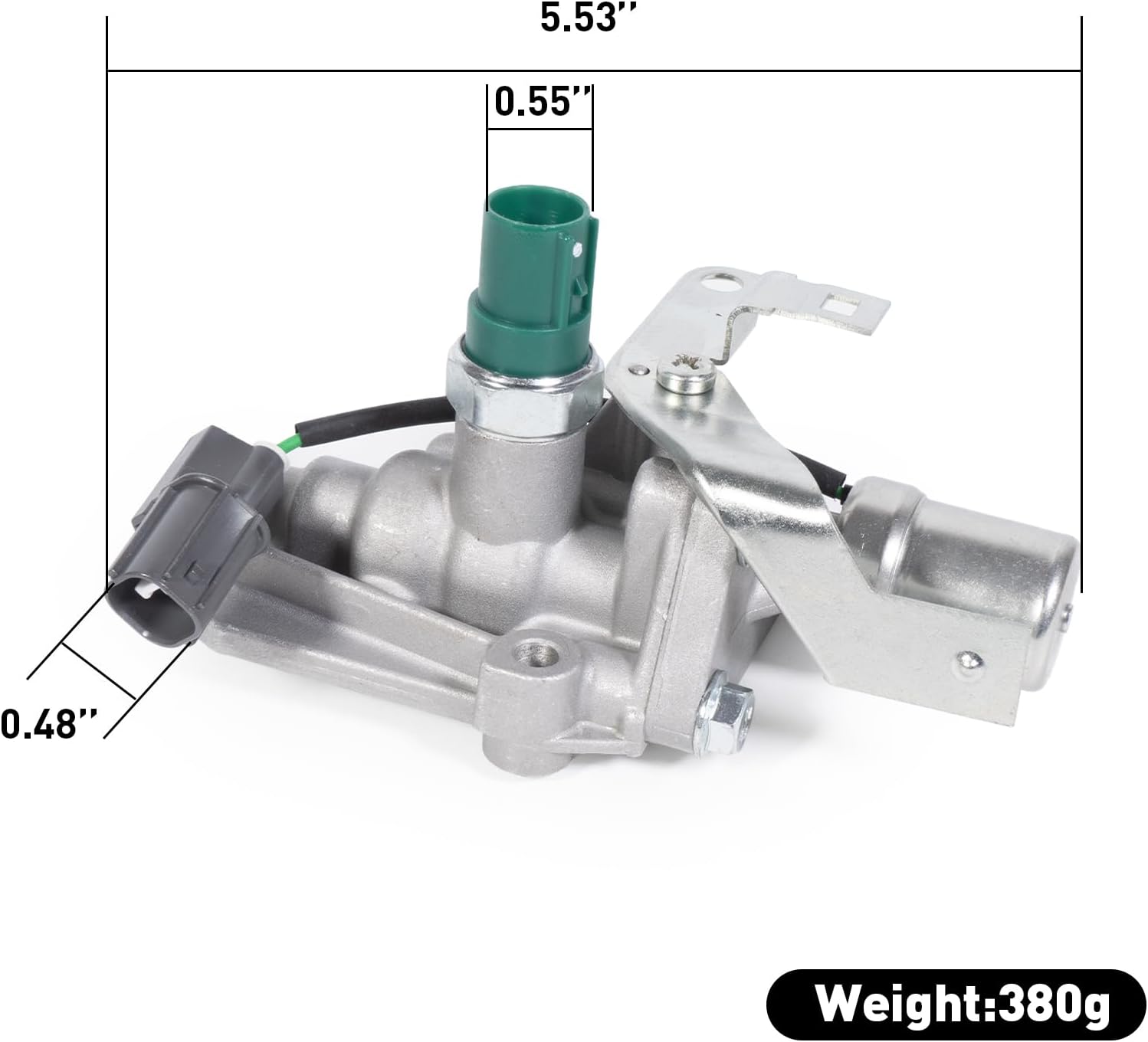 15810P13005 Variable Valve Timing VVT Solenoid Actuator Compatible With Honda Prelude 1997 1998 1999 2000 2001 2.3L 2.2L.Catalytic Converter Pressure Feedback Sensor