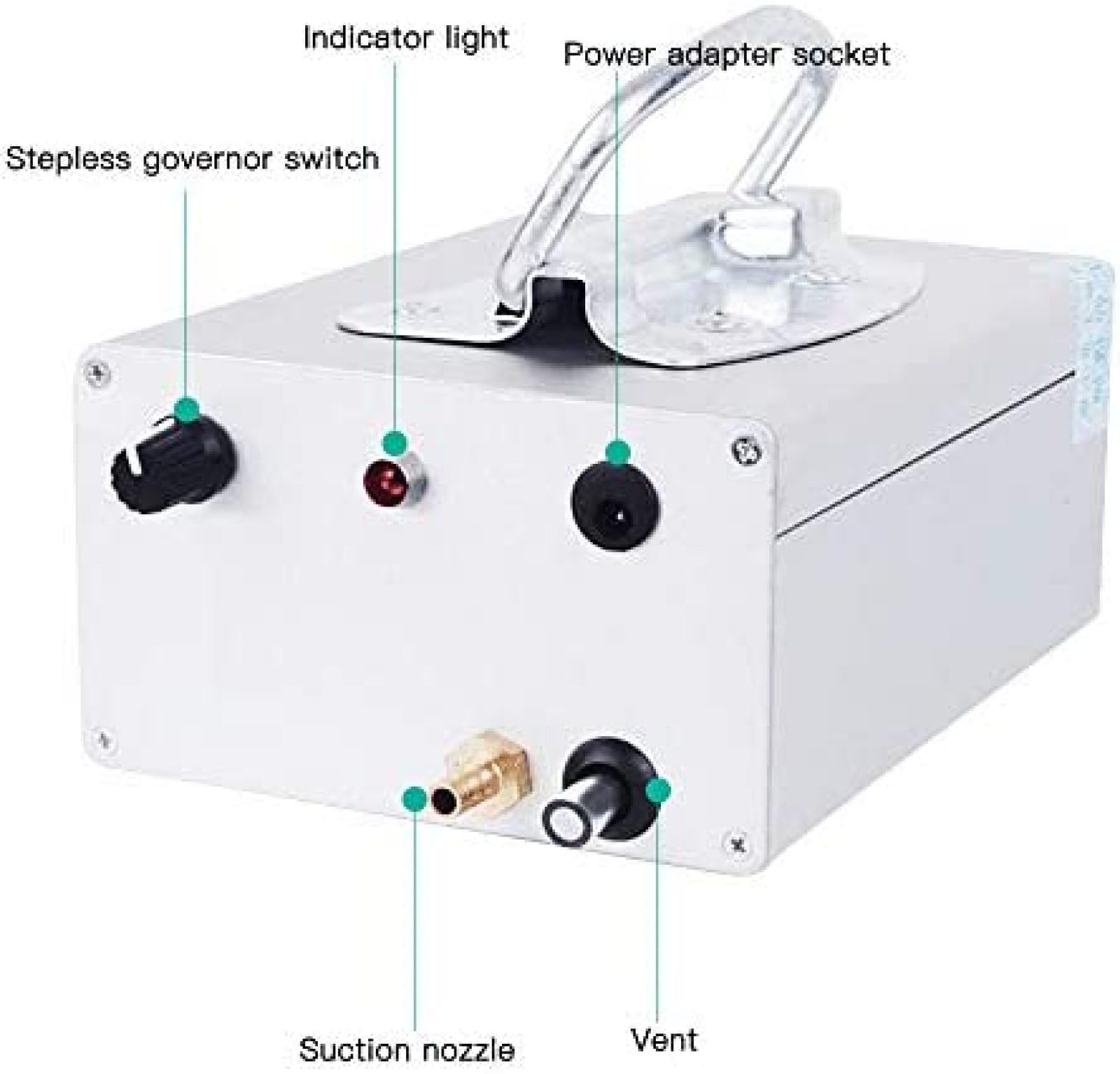 Tête De Traite électrique Vache - Acier Inoxydable - Machine à Traire Manuelle - Pour Vaches Et Chèvres - Contrôleur Pulsations