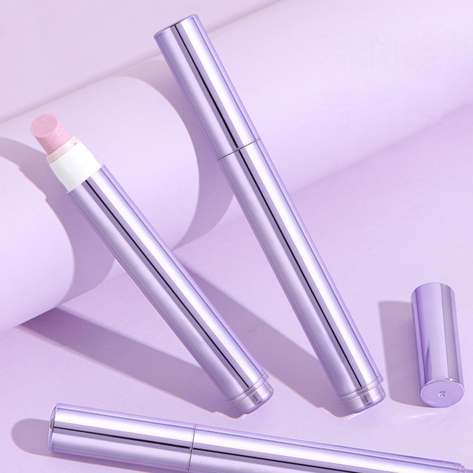 Penna per Cures unghie 3 in 1 | Penna 'olio per cuticole per unghie | Penne liquide per rimozione cuticole con corpo girevole | Cuticoles Remover Repair Penne per ipotizzati
