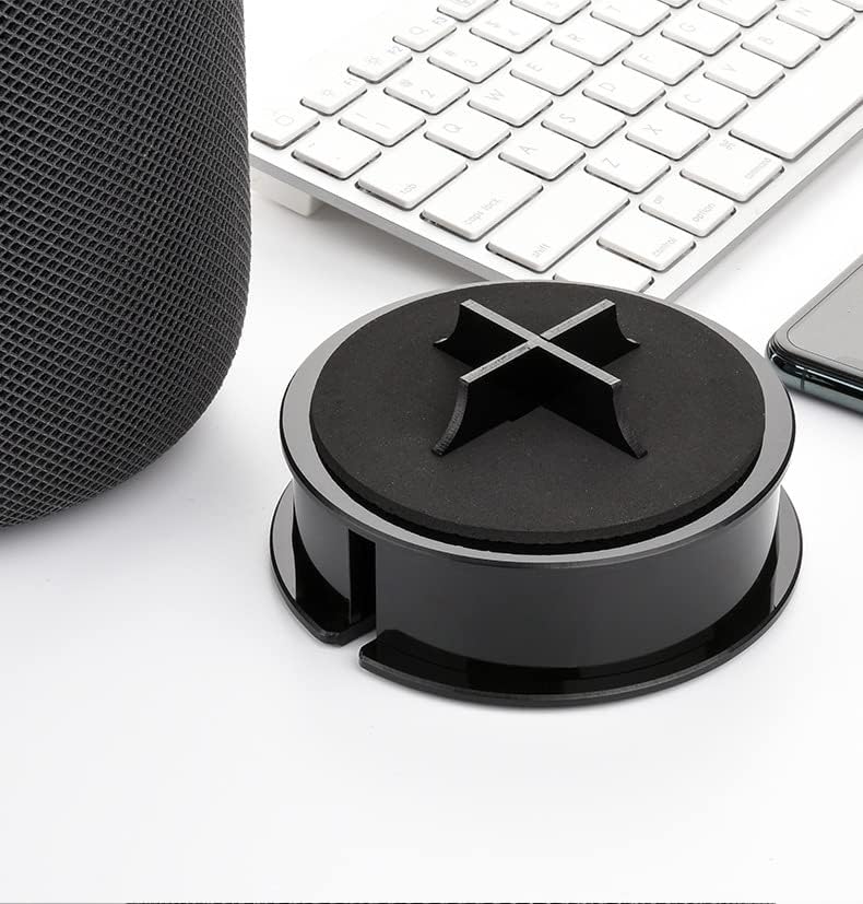 Soporte para Google Home Pod Mini de silicona negro accesorio de hogar 5