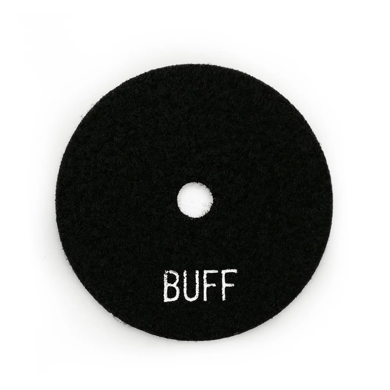 Lot de 6 disques de Polissage Flexibles en résine de 100 mm de diamètre (4 Pouces) #Black Buff for ponçage à Sec