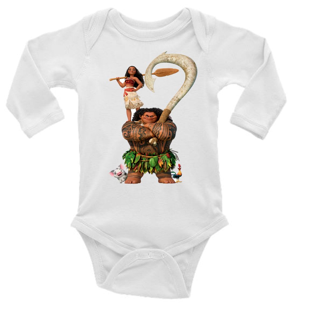 moana baby pajamas