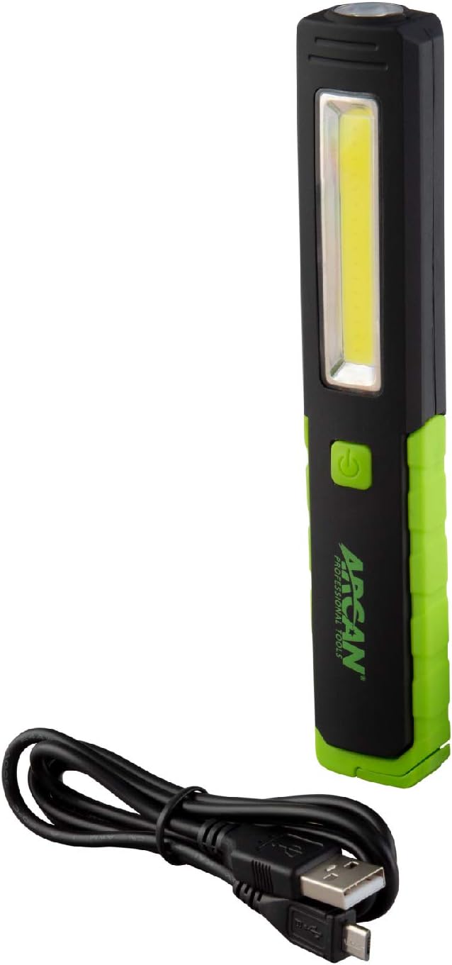 Arcan 200-Lumens Mini Rechargeable Swivel Flashlight (ALMINI)