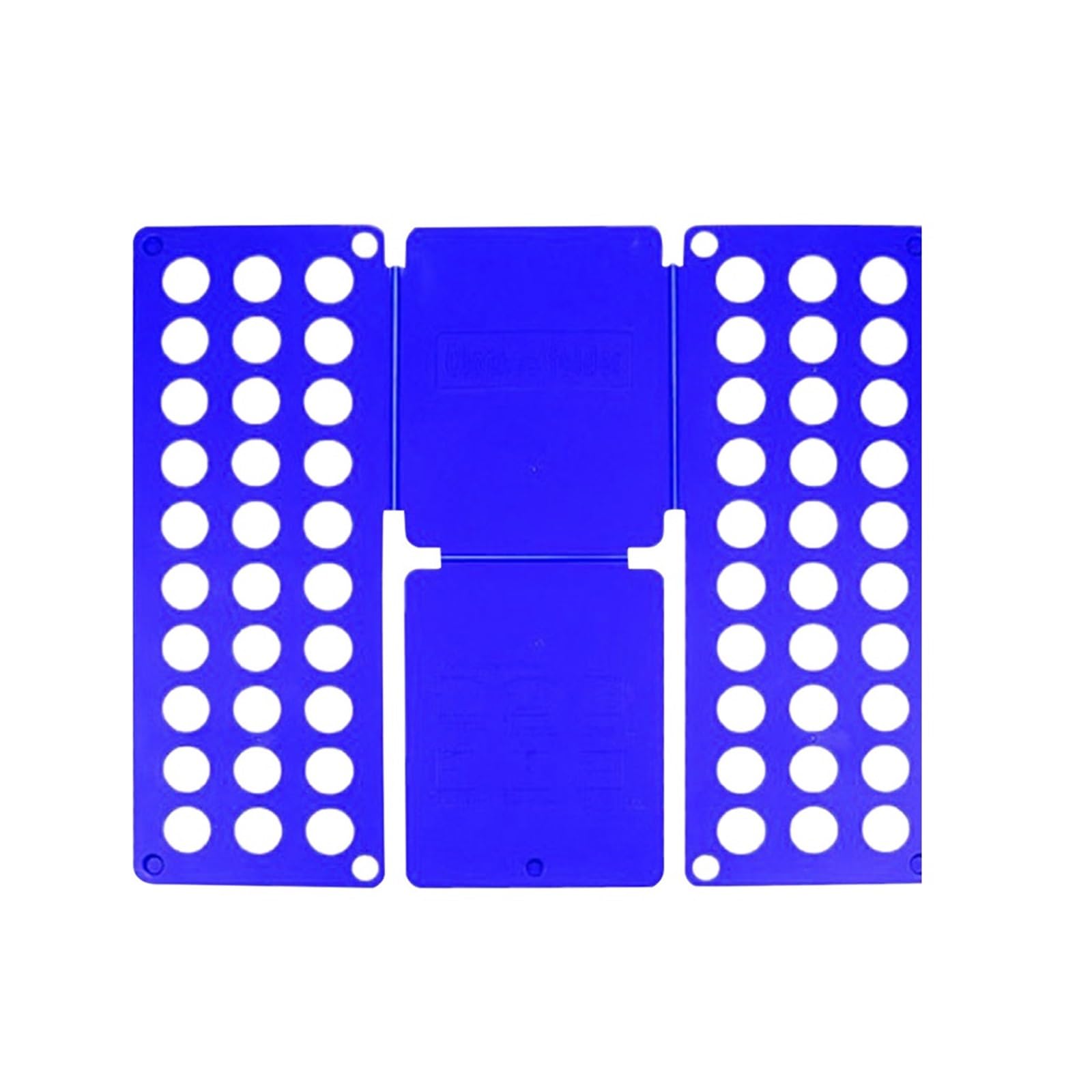2 Stück Wäschefaltbretter aus Kunststoff, ideal for Kinder und Erwachsene, for schnellen Zusammenfalten von Kleidung, for Zuhause Reisen, als T-Shirt-Organizer FüR Kleidung Hemden(Deep Blue)