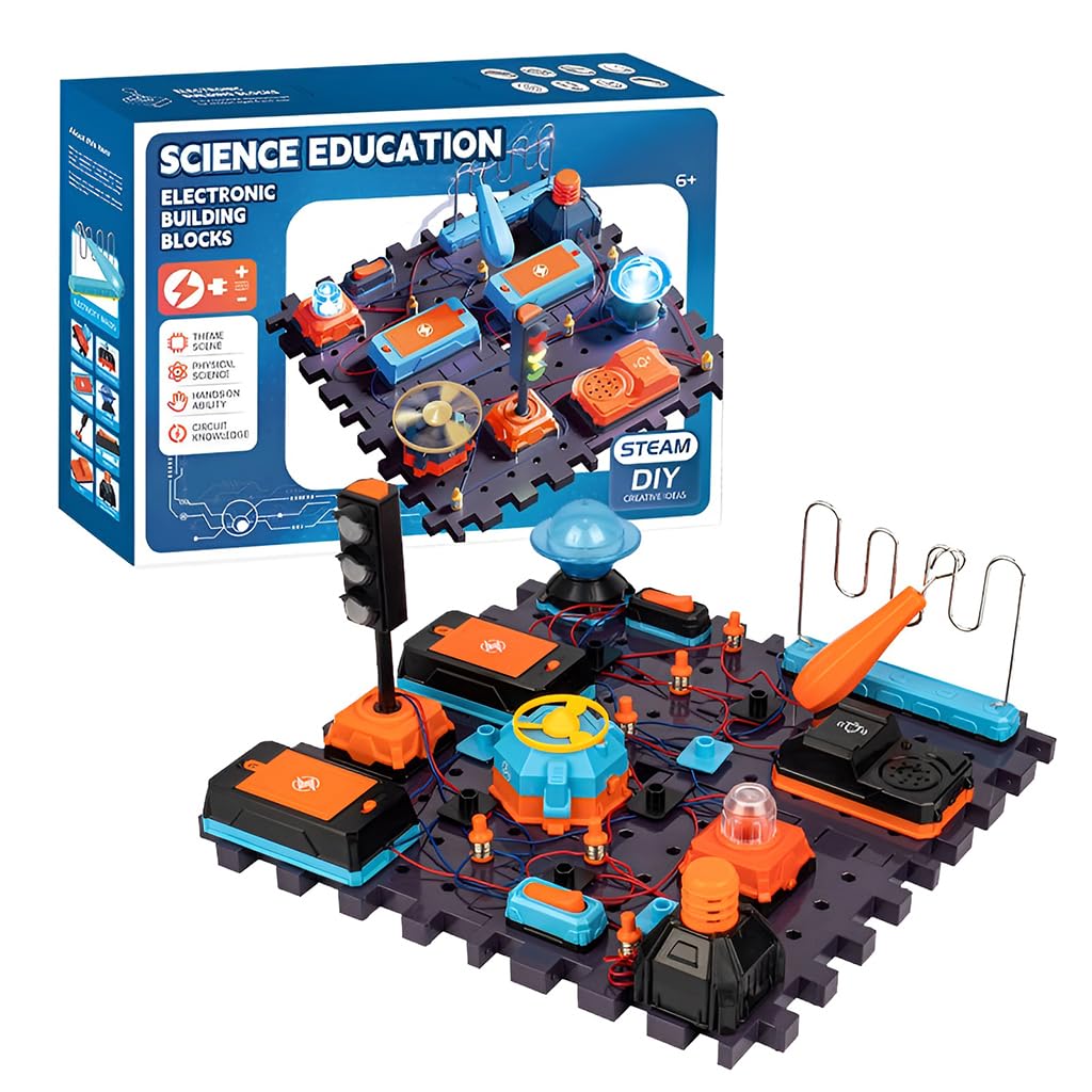 Buy TECPHILE STEM Educational Kit for Kids 8+ | 25+ DIY Electronic