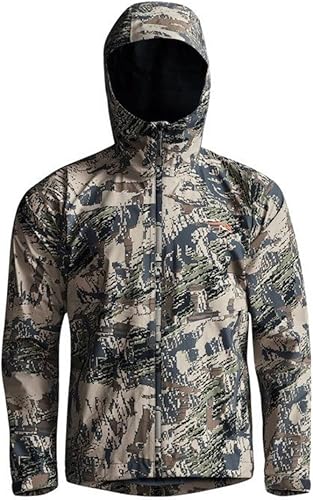 SITKA Gear Chaqueta de caza ligera impermeable Dew Point para hombre