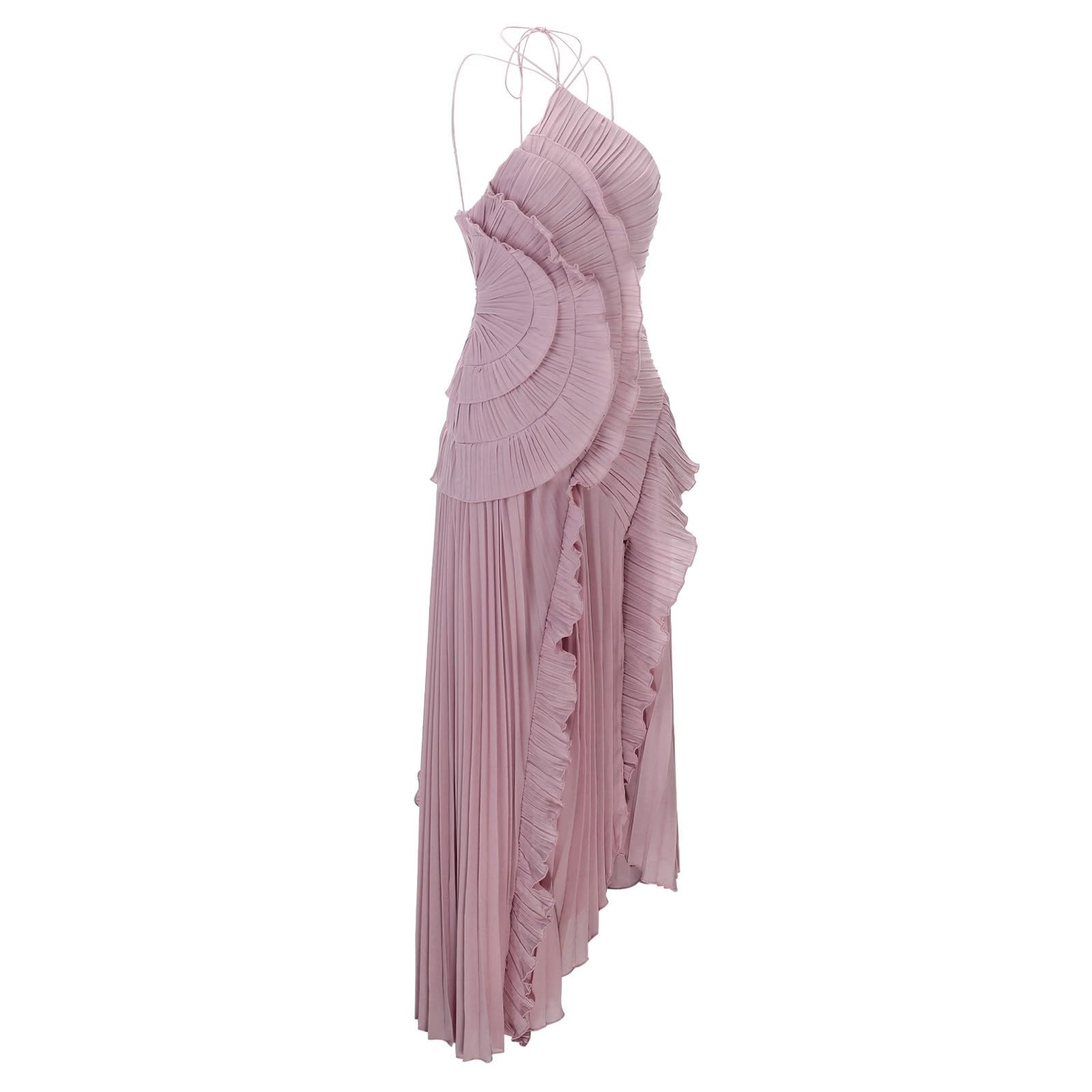 Vestido casual para mujer, vestido de verano con cuello y cremallera lateral, para uso diario, cita