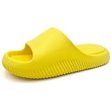 Amoji Women Slides Men Summer Open Toe Sandals Shower Shoes 5527