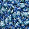 Blue Mints Individually Wrapped 2LB Menthol Flavored Breath Mints, Hard Shell with Soft Chewy Center