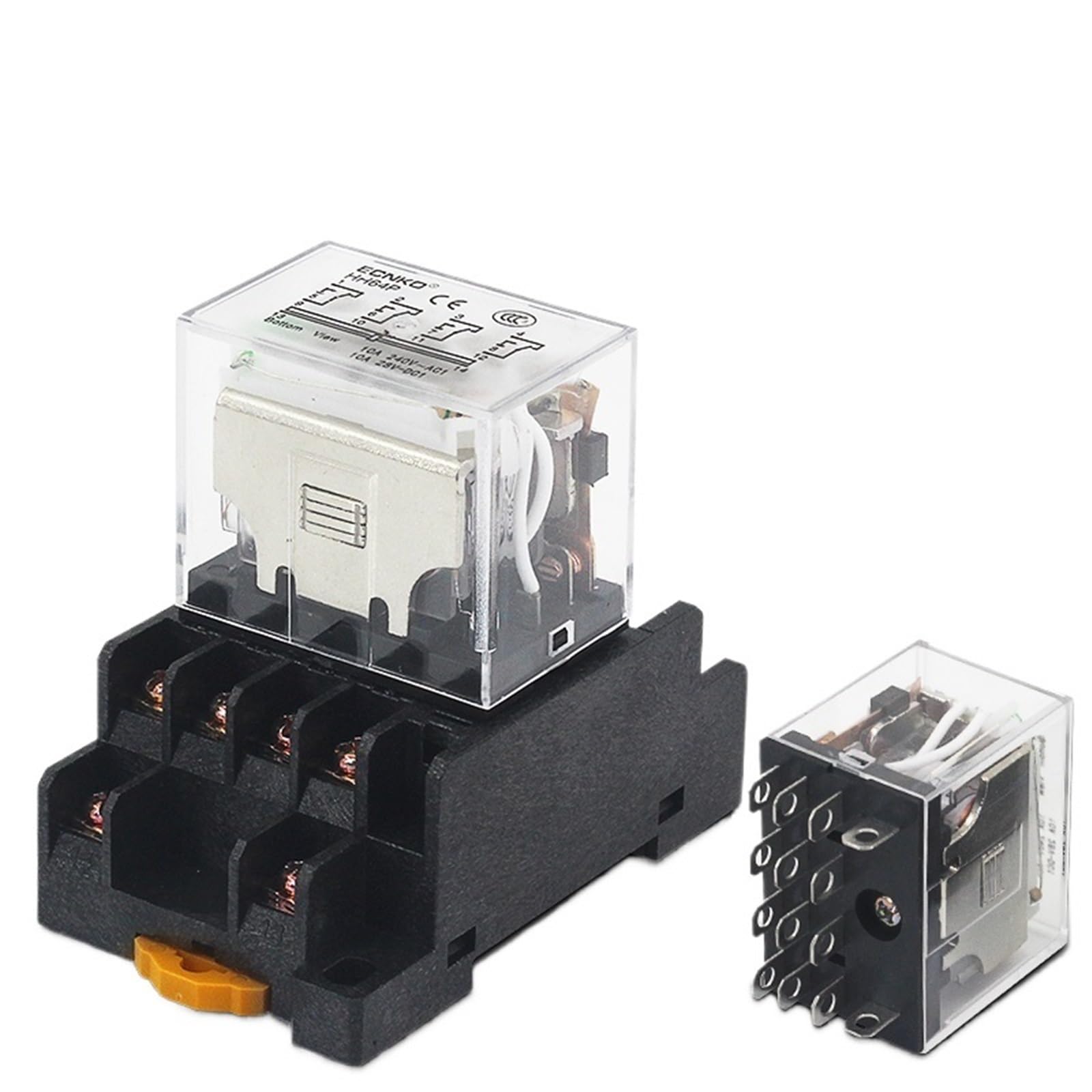 Relé De Potencia Hh53p Ac 110v-220v Bobina 3p3t 11 Pines | Cuotas Sin Interés