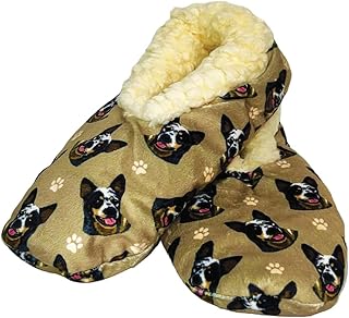 Australian Cattle Dog Super Soft Women’s Slippers - One Size Fits Most - Cozy House Slippers - Non Skid Bottom - perfect for Australian Cattle Dog gifts