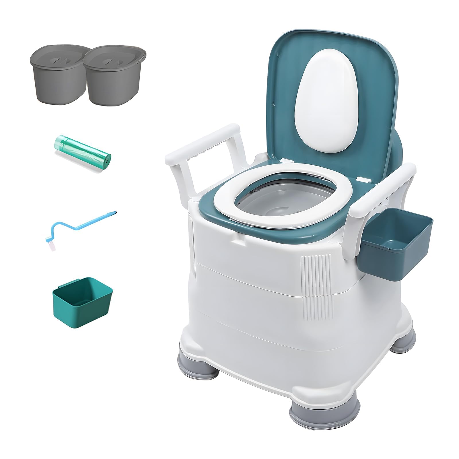 Amazon.co.jp: ポータブルトイレ 介護用トイレ ポータブルトイレ 簡易