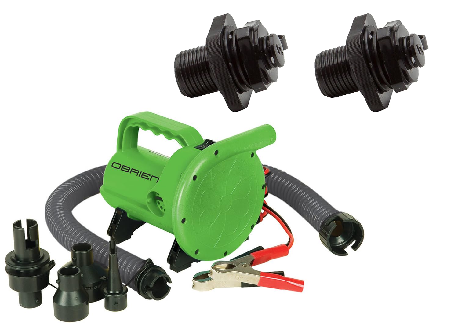 O'Brien 12V Tube Pump + 2 Boston Valve 2 Pack Bundle