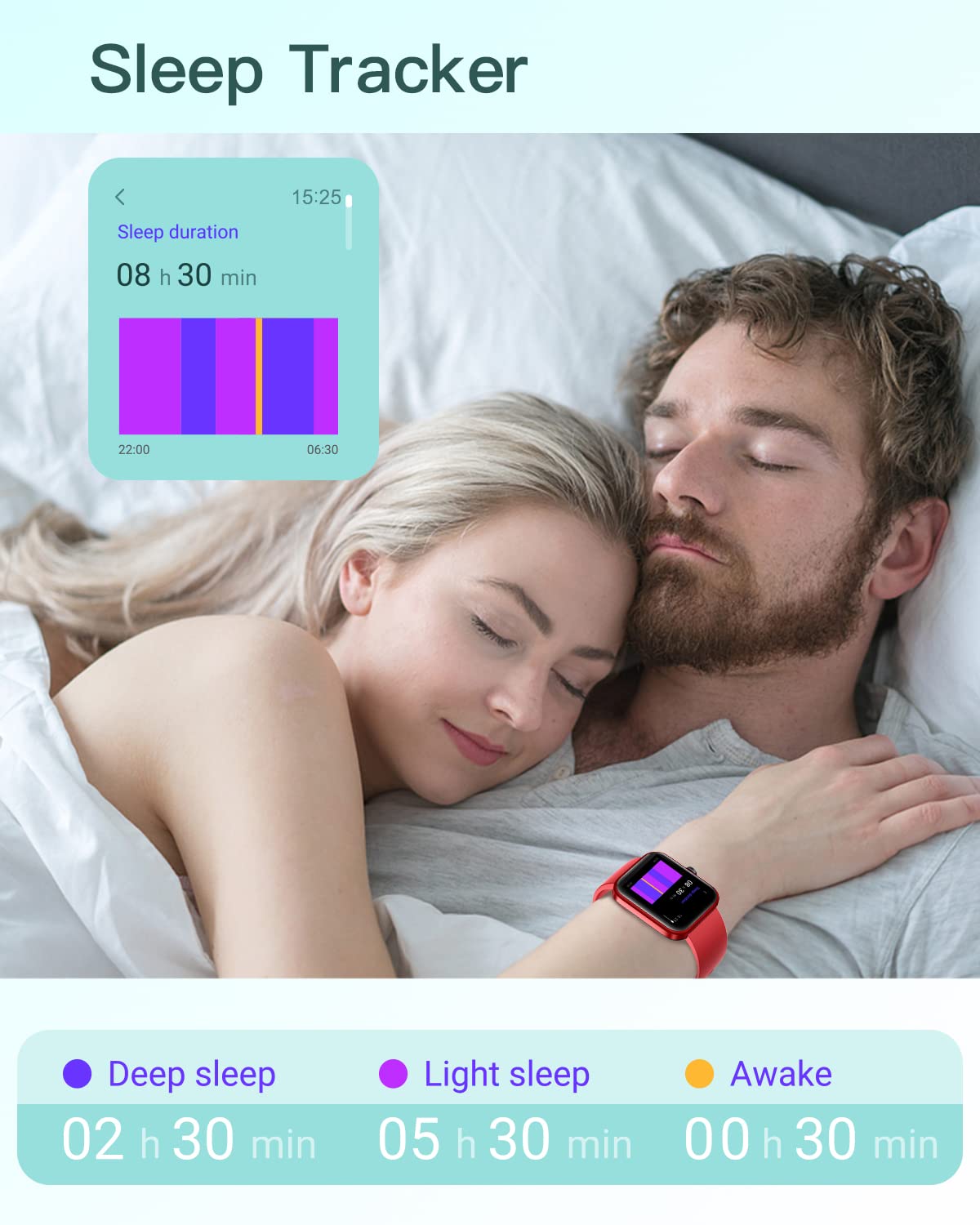 Smartwatch Uomo Donna Orologio Fitness Alexa Integrata Saturimetro Contapassi Cardiofrequenzimetro da polso Orologio Sportivo Impermeabile Notifiche Whatsapp Chiamate Android iOS Compatibile