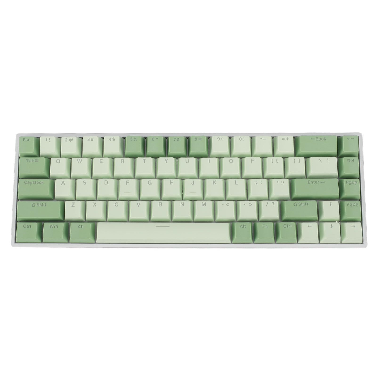 Klawiatura Mechaniczna 60%, Podświetlenie RGB, Niebieski Przełącznik, USB C, Przewodowa Klawiatura do Gier Zapewniająca Zwycięstwo, Ergonomia