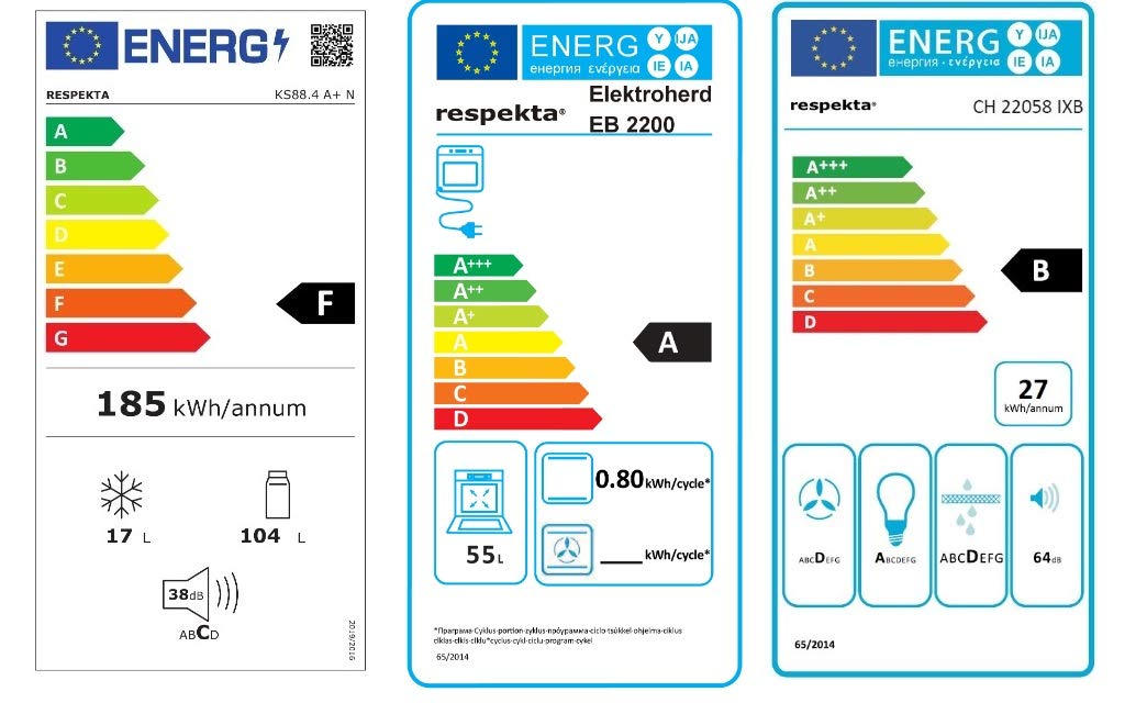 respekta Küchenzeile Merle KB270ESWC Weiß 270 cm Breite mit Elektrogeräten