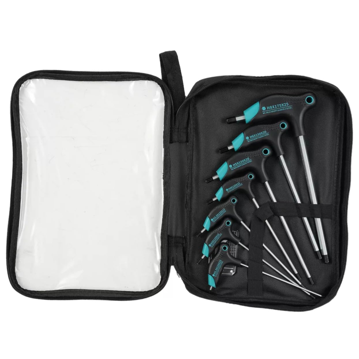 NUOBESTY Llaves Hexagonales Mango t Llaves Allen Métricas Herramientas Mecánicas Para Reparación De Bicicletas Automóviles