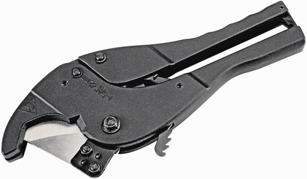Finger Release Ratcheting PVC Pipe Cutter