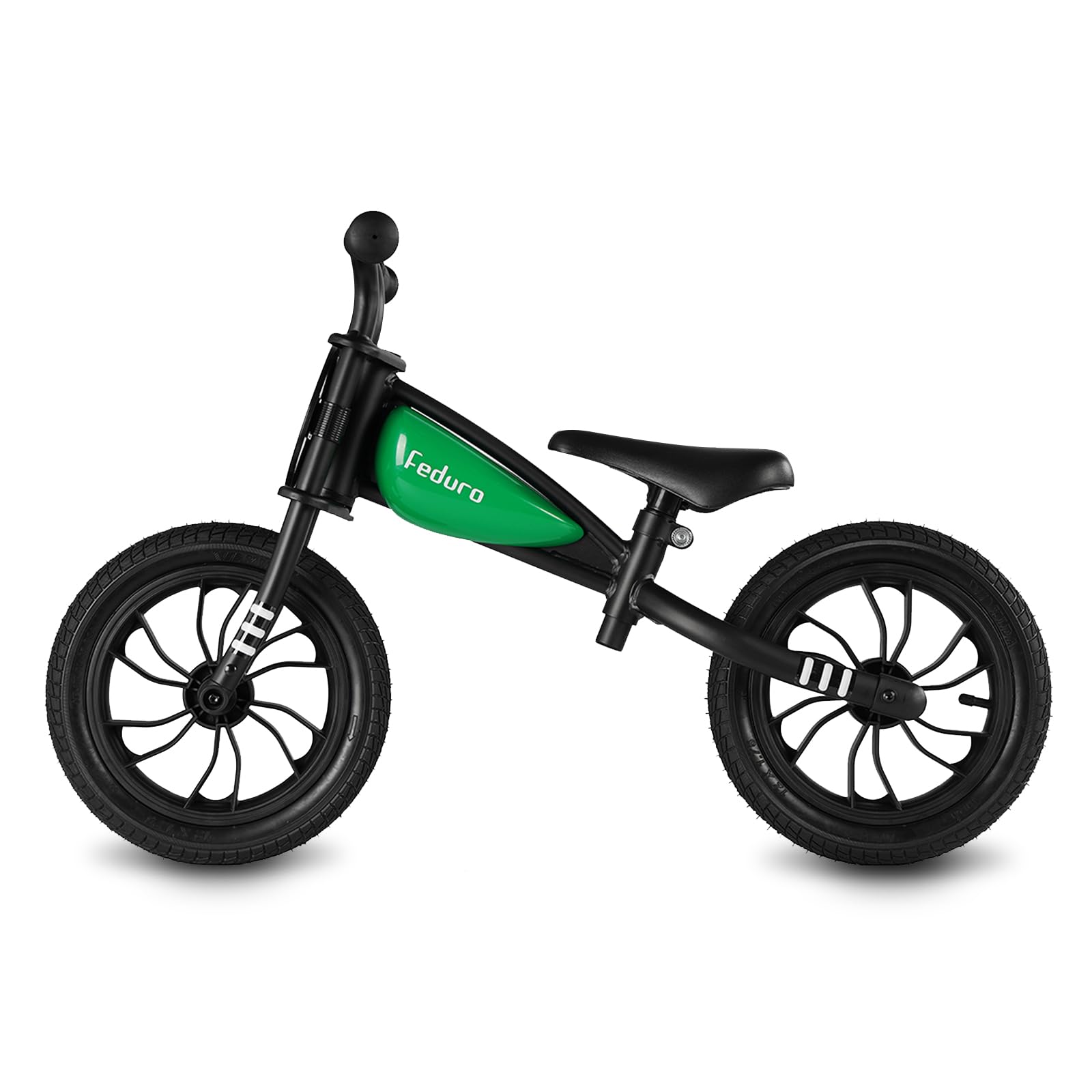 QPLAY Draisiennes pour enfants garçons et filles âgés de 3 à 6 ans, vélo d'équilibre sans pédale de 30,5 cm avec siège réglable – Jouet cadeau de style course