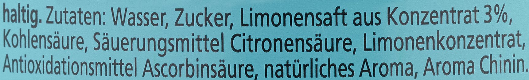 Schweppes Bitter Lemon 6er Pack EINWEG 6 x 1.25 l