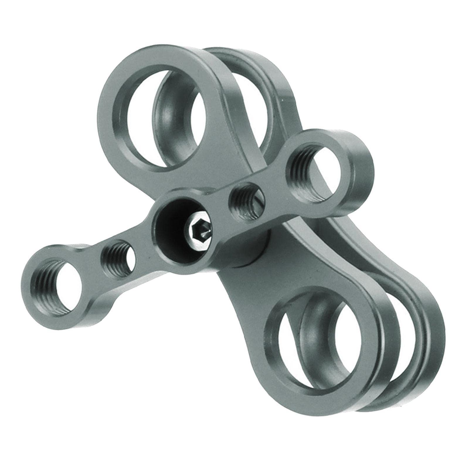 CALANDIS Aluminum Standard 1" Ball Clamp for Underwater Diving Light Arm System Gray | Other Camera & Photo Accs | Cameras & Photo | Camera & Photo Accessories-image-45