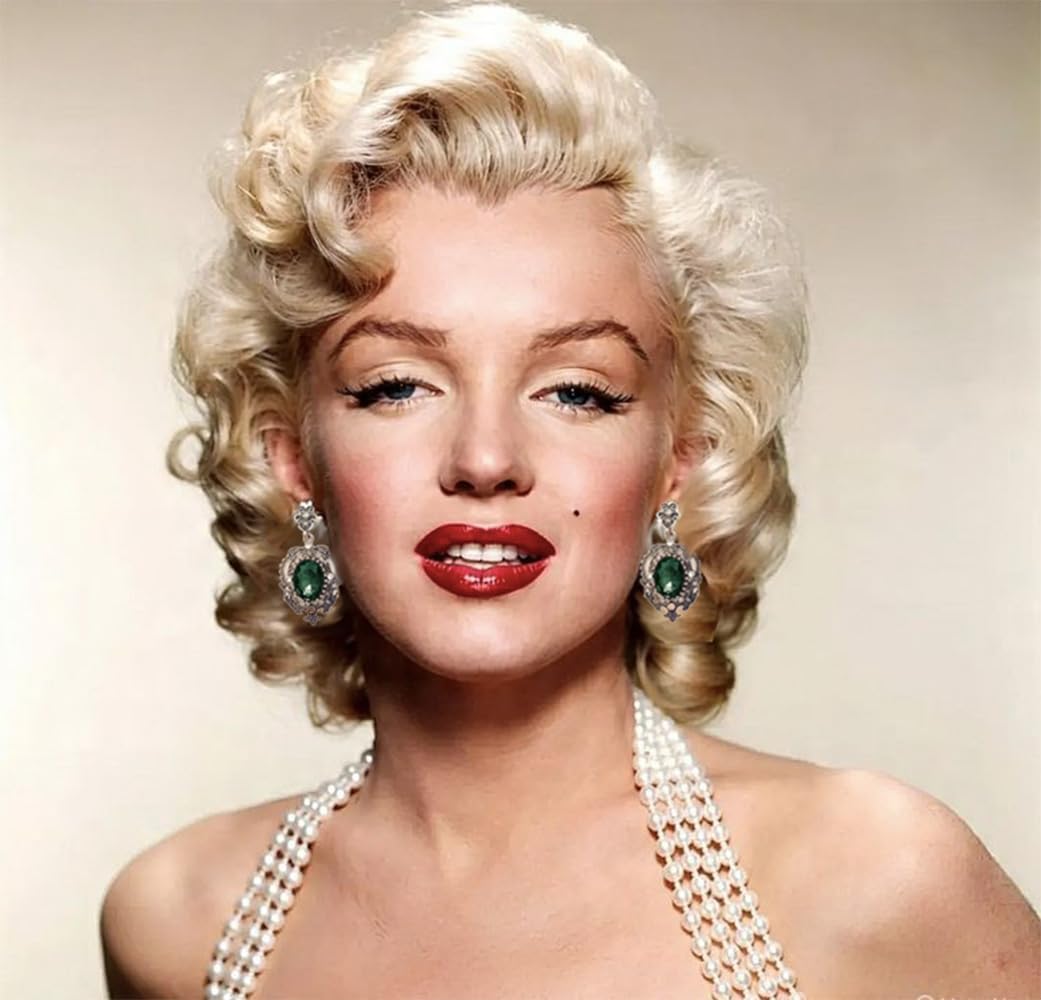 Gold Tone Victorian Art Deco Antique Vintage Retro Style Dark Green Hunter Emerald Rhinestone Dangle Earrings - Image 2