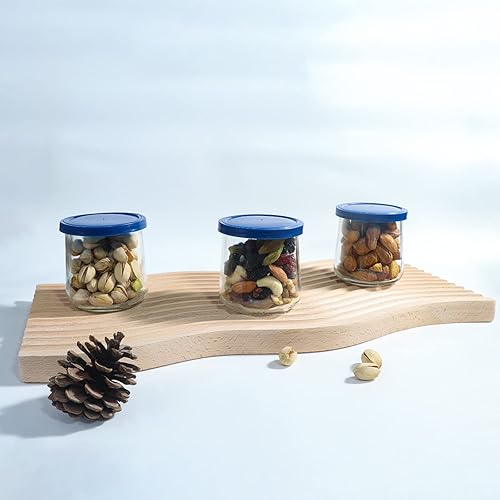 Miniatura 4 de Oui Tapas para tarros de yogur  Tapas para frascos de yogur Oui y etiqueta de botella de yogur Oui, tapas de almacenamiento de vidrio de galletas,